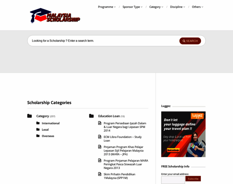 Malaysia-scholarship.net thumbnail