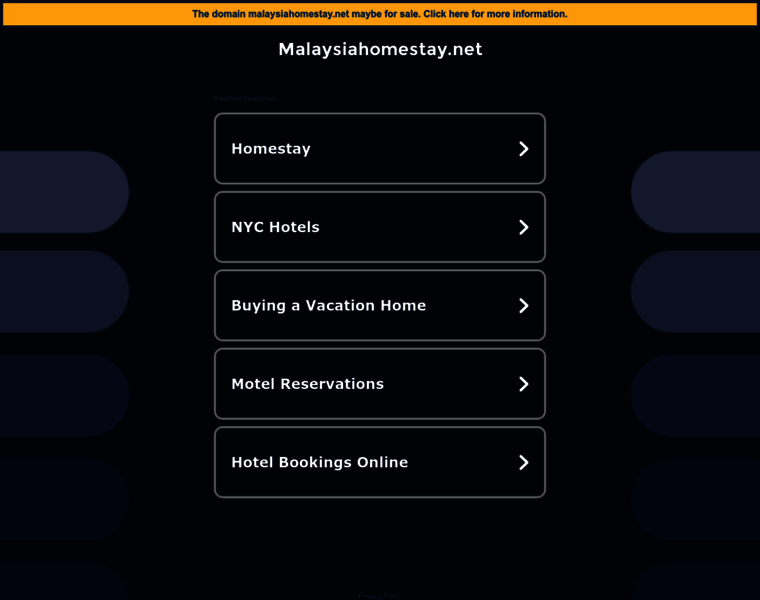 Malaysiahomestay.net thumbnail