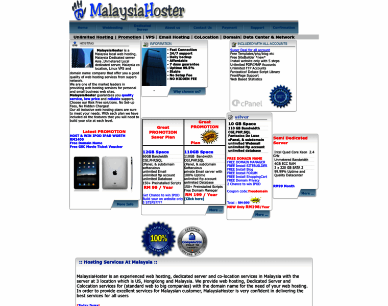 Malaysiahoster.com thumbnail