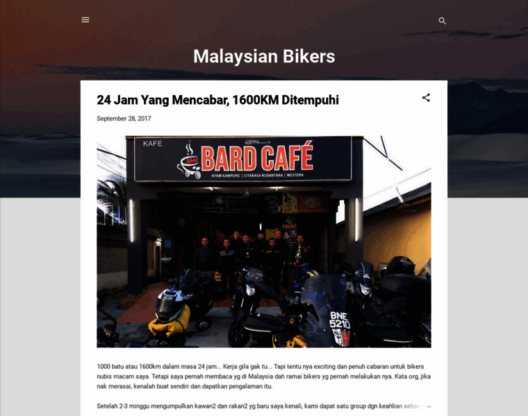 Malaysianbikers.com thumbnail