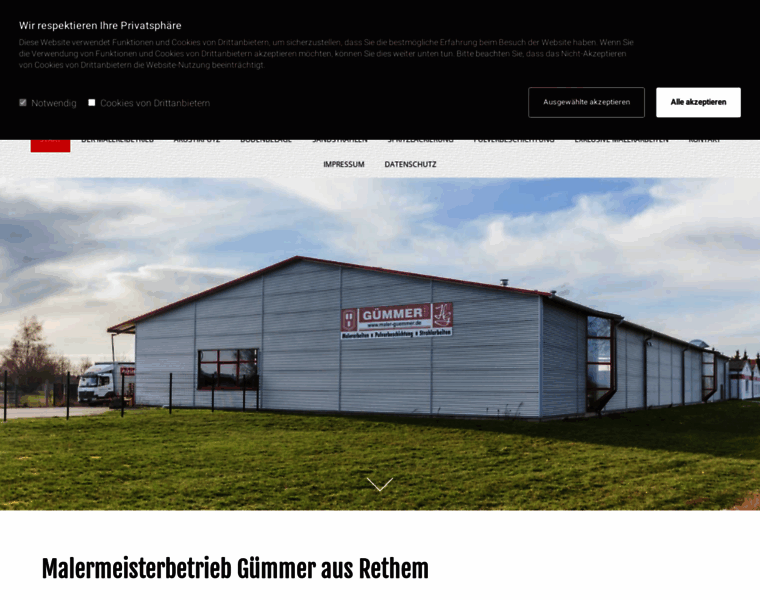 Maler-guemmer.de thumbnail