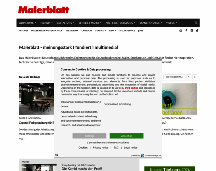 Malerblatt.de thumbnail