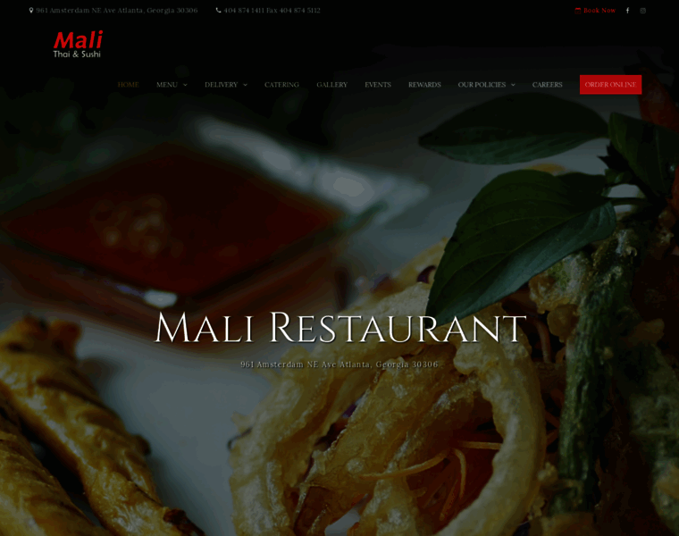 Malirestaurant.com thumbnail