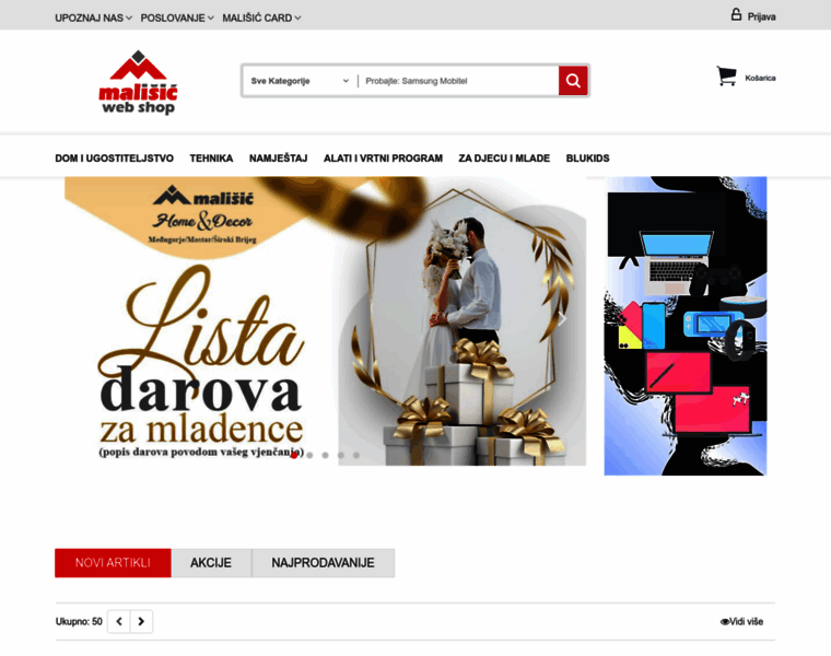 Malisicshop.ba thumbnail