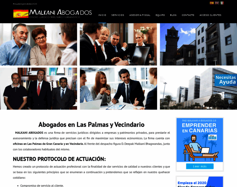 Malkani-abogados.com thumbnail