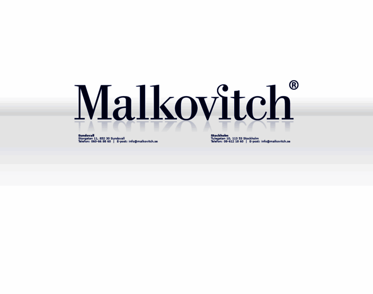 Malkovitch.se thumbnail