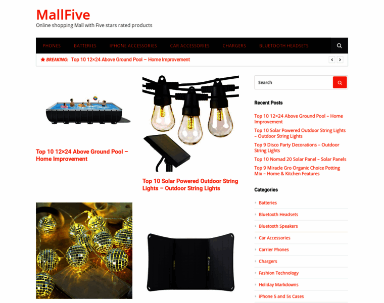 Mallfive.com thumbnail