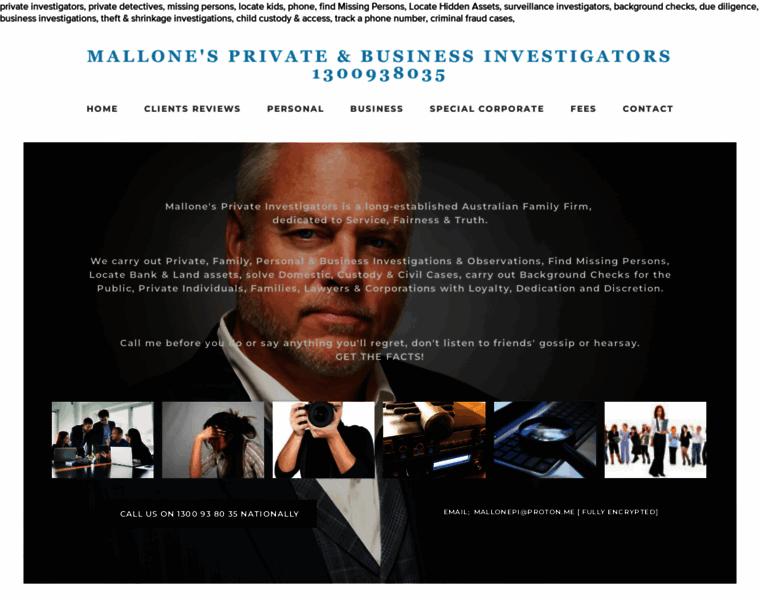Malloneinvestigators.com thumbnail