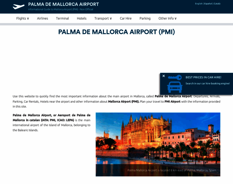 Mallorca-airport.com thumbnail