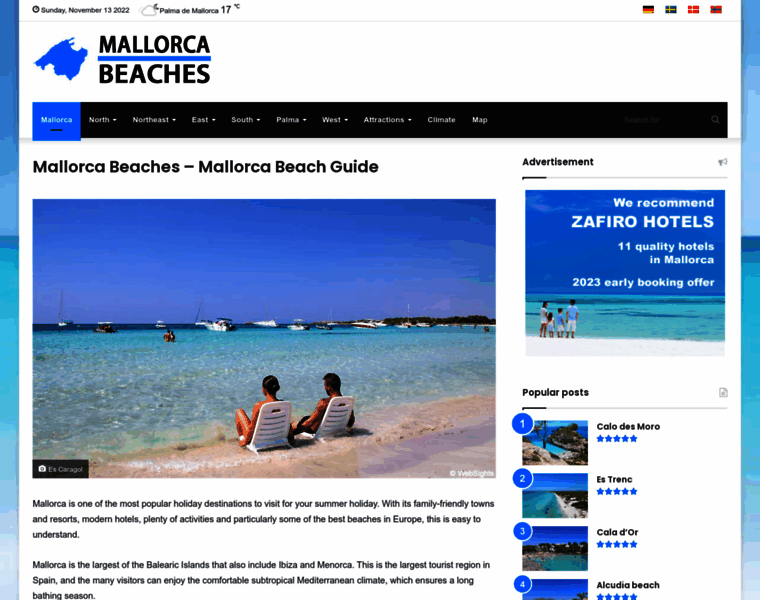 Mallorca-beaches.com thumbnail
