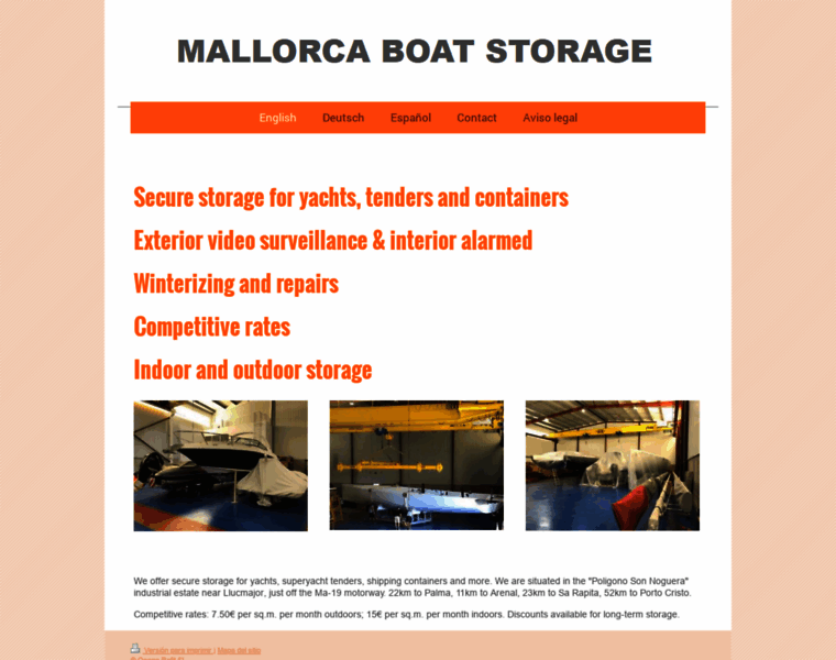 Mallorcaboatstorage.com thumbnail