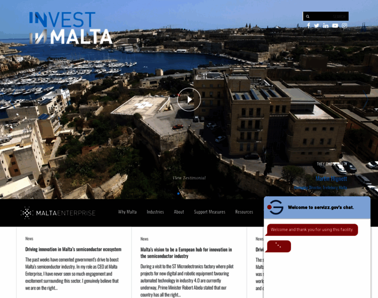 Maltaenterprise.com thumbnail