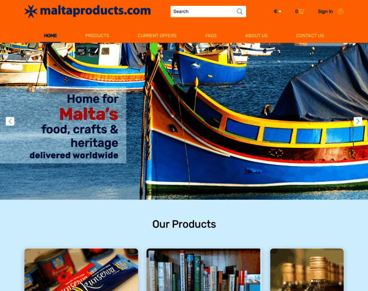 Maltaproducts.com thumbnail