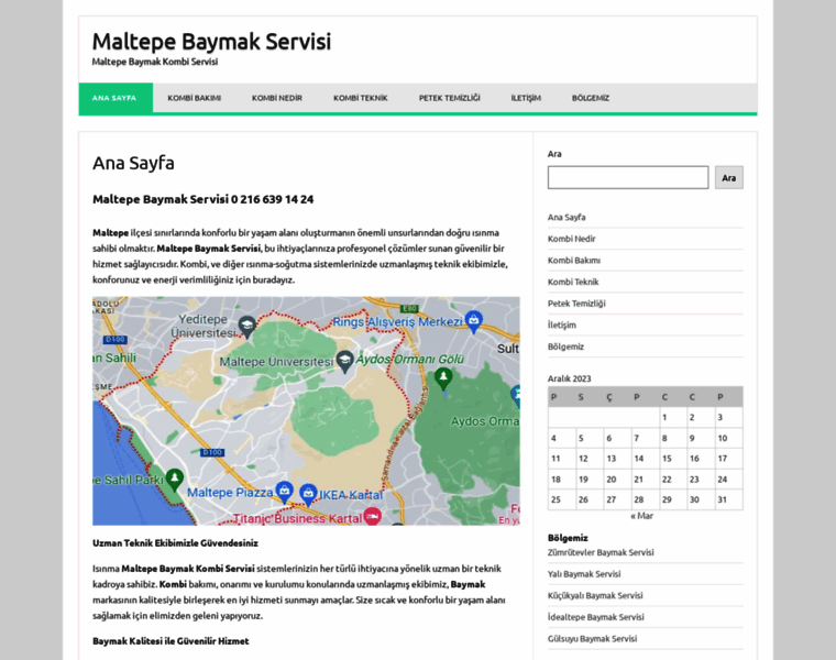 Maltepe-baymak-servisi.com thumbnail