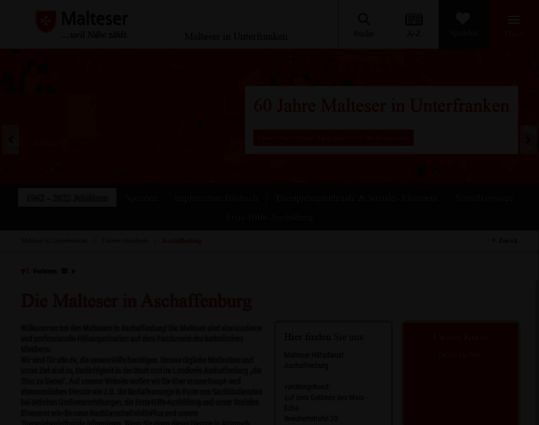 Malteser-aschaffenburg.de thumbnail