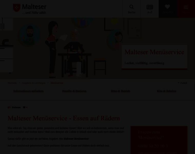 Malteser-menueservice.de thumbnail