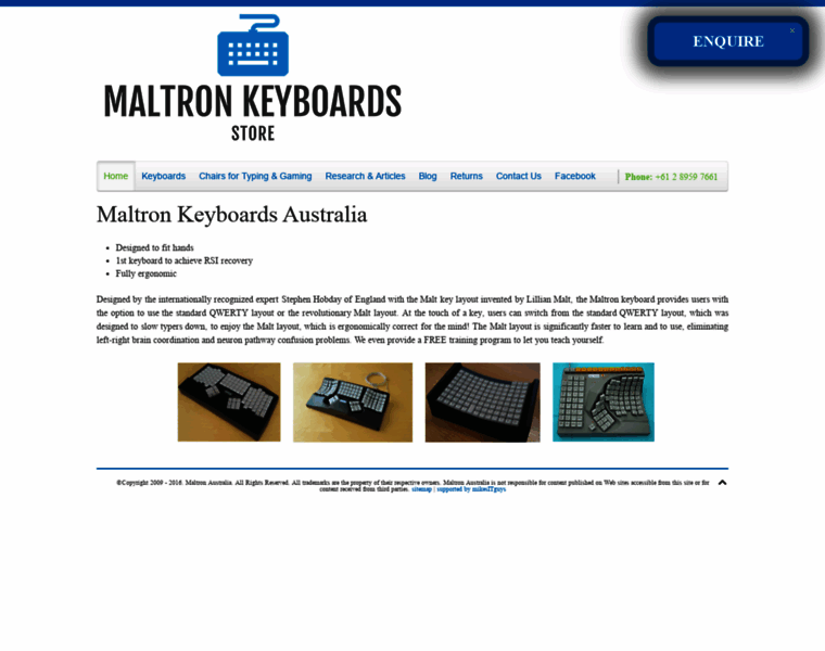 Maltron.com.au thumbnail
