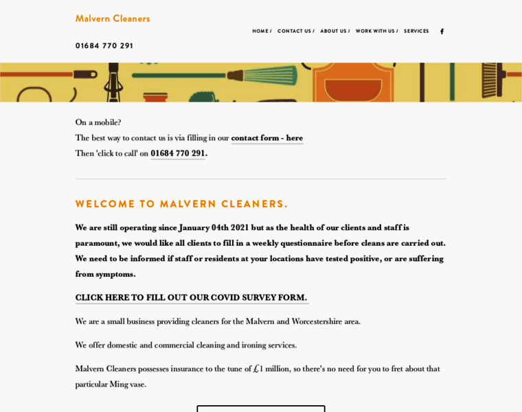 Malvern-cleaners.co.uk thumbnail