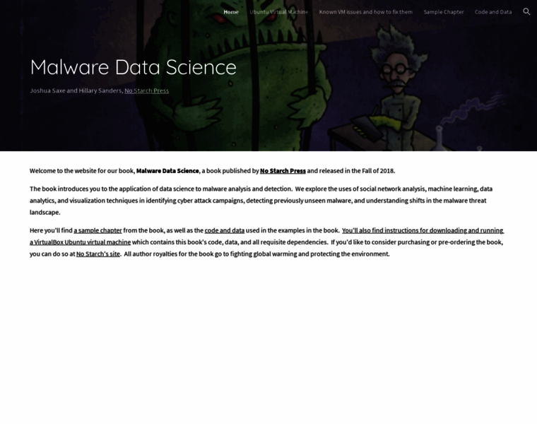 Malwaredatascience.com thumbnail