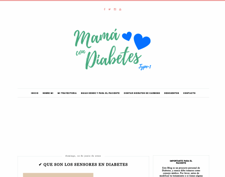 Mamacondiabetes.com thumbnail