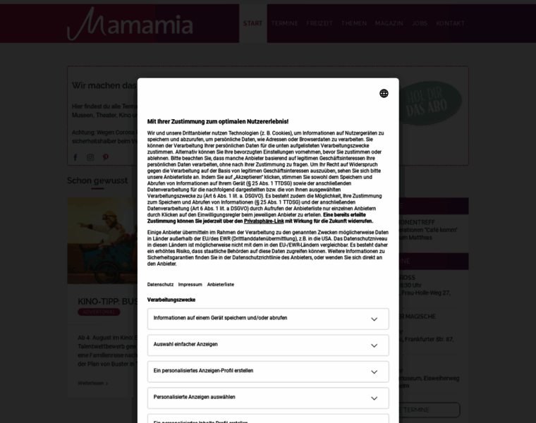 Mamamia-online.de thumbnail