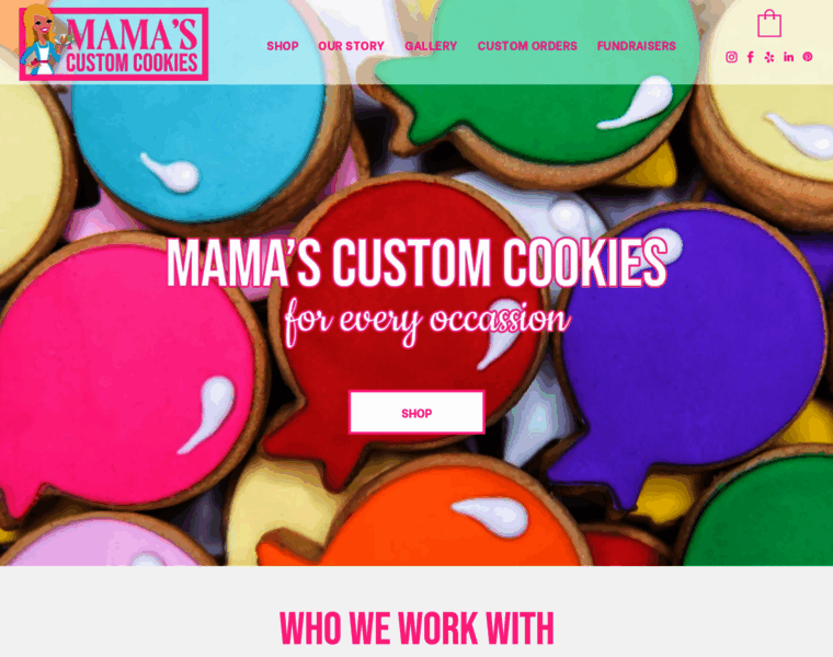 Mamascustomcookies.com thumbnail