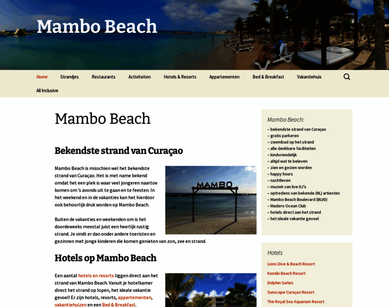 Mambo-beach.info thumbnail