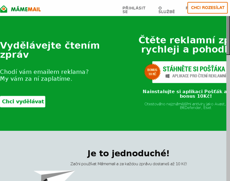 Mamemail1.cz thumbnail Mamemail1.cz thumbnail