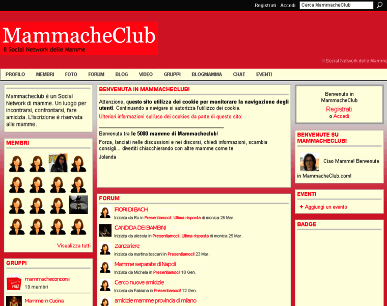 Mammacheclub.com thumbnail