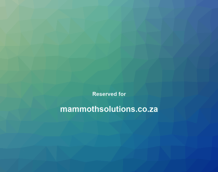 Mammothsolutions.co.za thumbnail