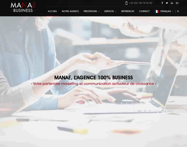 Manae-business.fr thumbnail