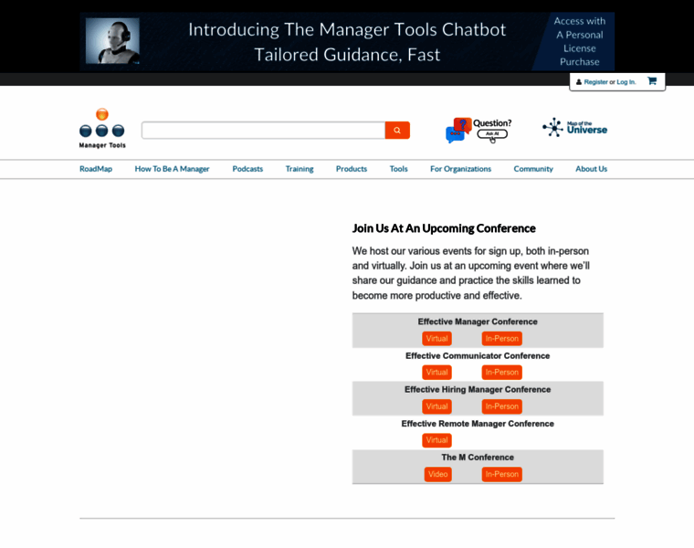 Manager-tools.com thumbnail
