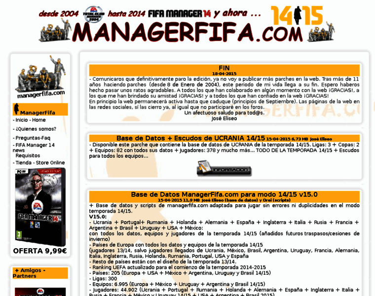 Managerfifa.com thumbnail