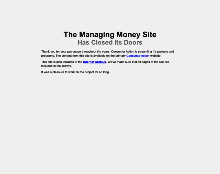 Managing-money.org thumbnail