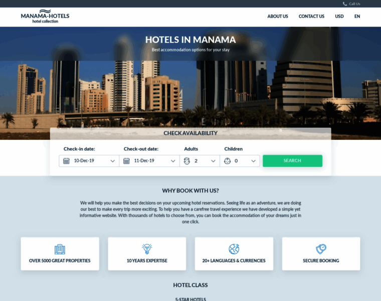 Manama-hotels.net thumbnail