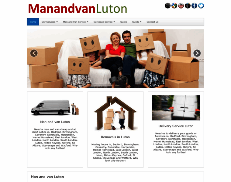 Manandvan-luton.co.uk thumbnail