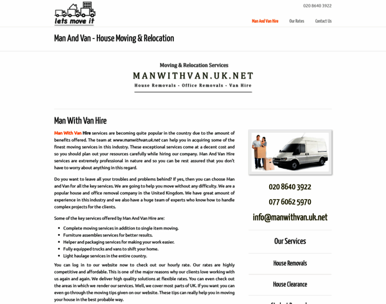 Manandvan.uk.net thumbnail