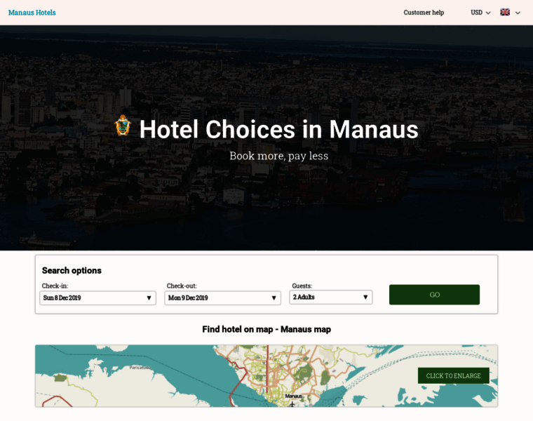 Manaus-hotels.com thumbnail