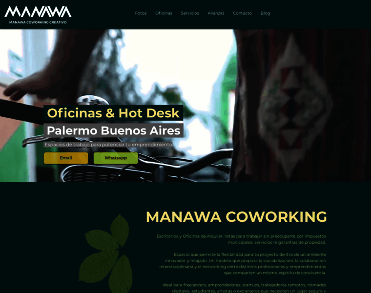 Manawacoworking.com thumbnail