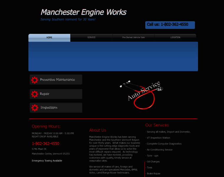 Manchesterengineworks.com thumbnail