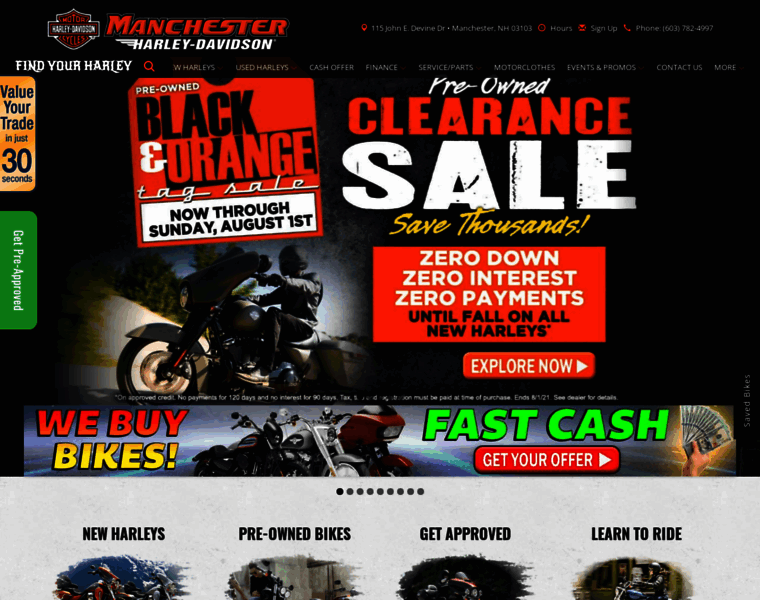 Manchesterharley-superstore.com thumbnail