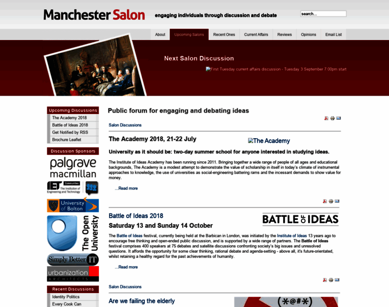 Manchestersalon.org.uk thumbnail