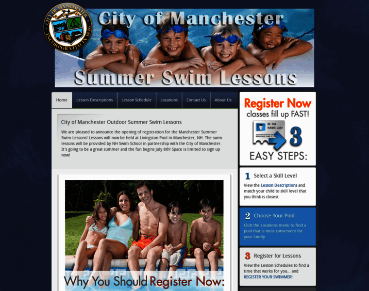 Manchesterswim.com thumbnail