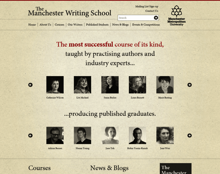 Manchesterwritingschool.co.uk thumbnail