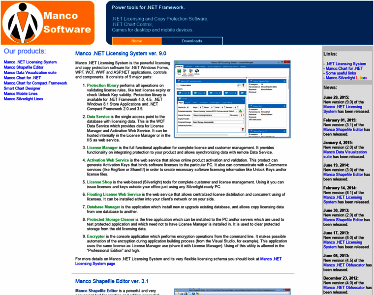 Mancosoftware.com thumbnail