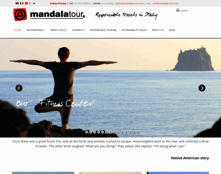 Mandala-tour.com thumbnail