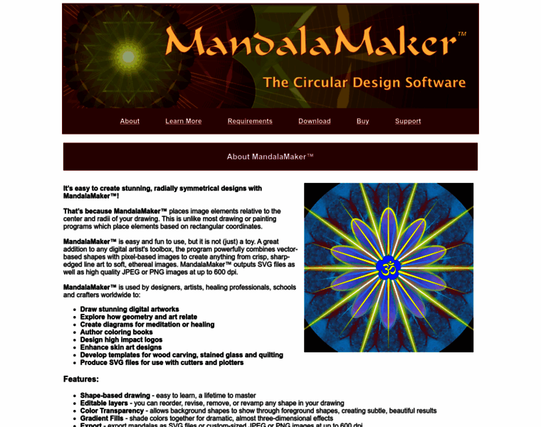Mandalamaker.net thumbnail