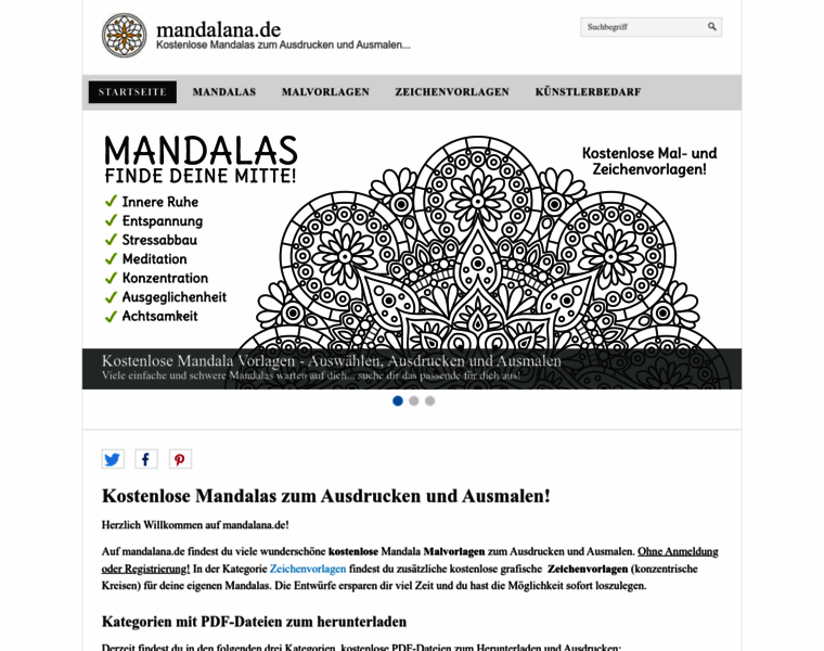 Mandalana.de thumbnail