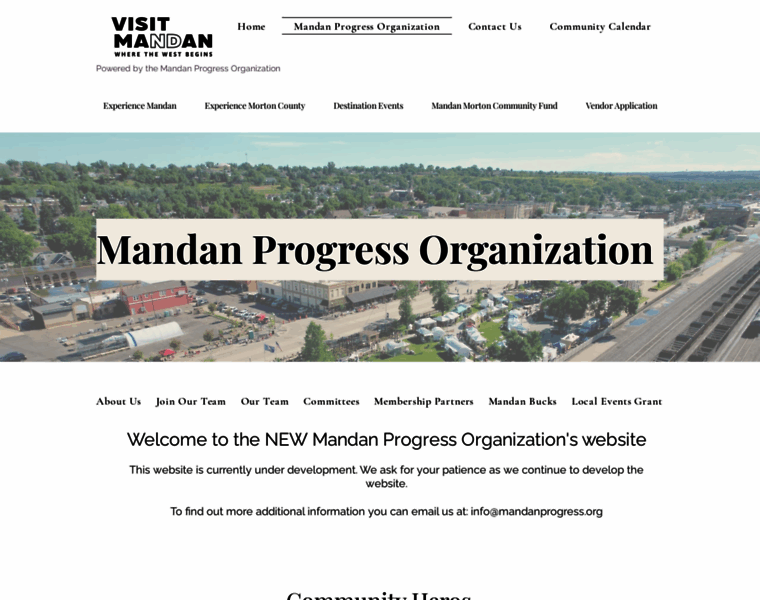 Mandanprogress.org thumbnail