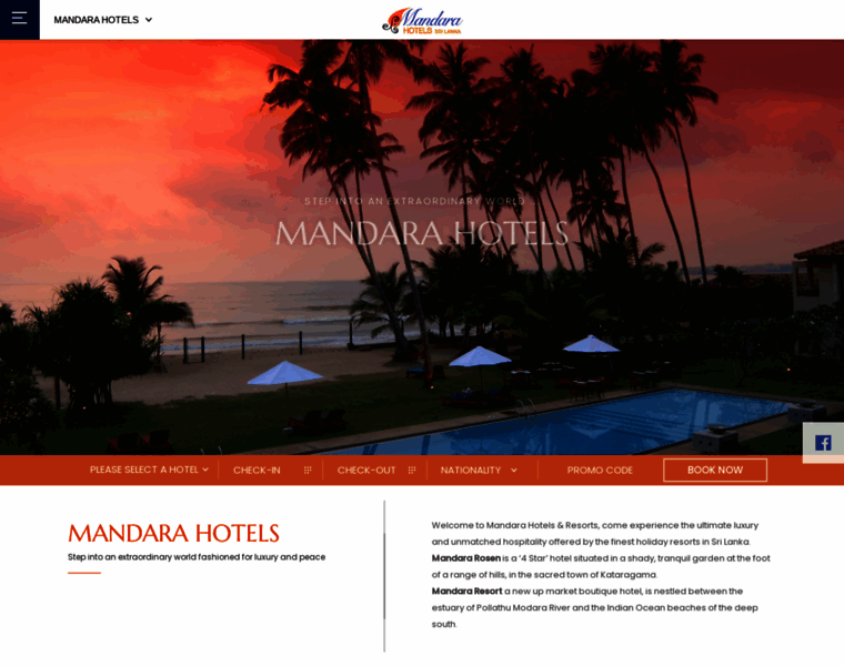 Mandarahotels.com thumbnail